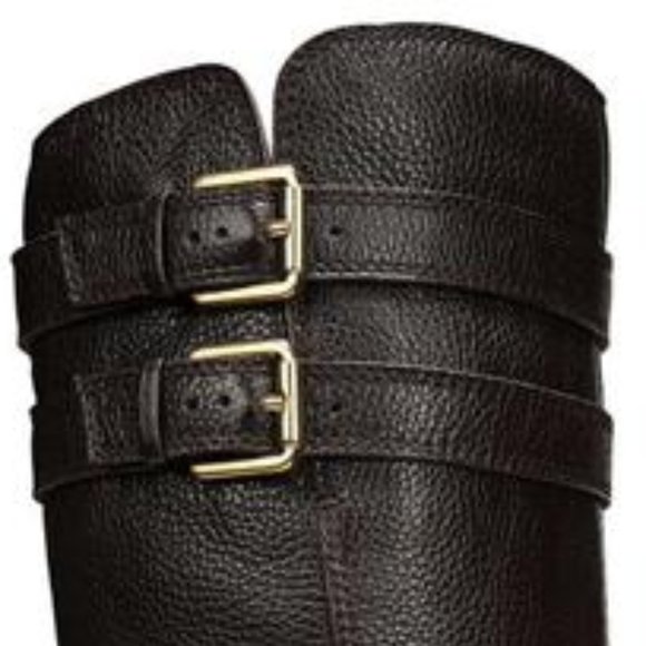 Franco Sarto Leather Knee-high Riding Boots Sz 10 NWB - Picture 7 of 11